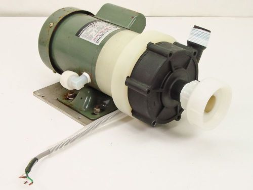 Iwaki magnetic drive pump flouroplastic as-is for parts md-100lfy for sale