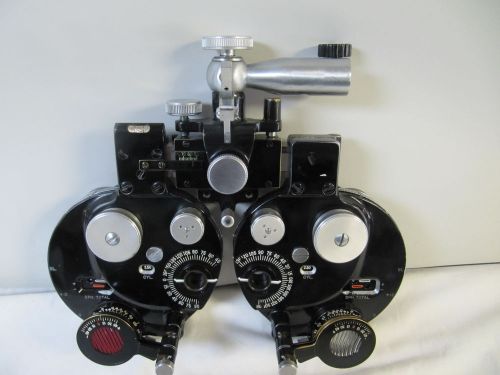 B&amp;L GREENS REFRACTOR PLUS CYLINDER BLACK COLOR IN GOOD WORKING CONDITION