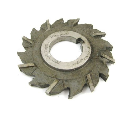 COMOL Staggered Teeth side milling cutter 3&#034;X1/4X1&#034; (sn 131)
