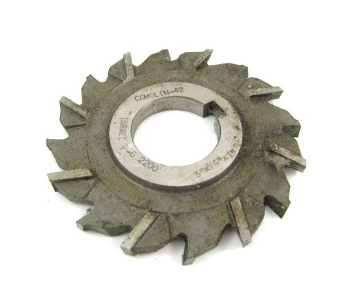 COMOL Staggered Teeth side milling cutter 3&#034;X1/4X1&#034; (sn 131)