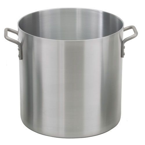 Stock pot roy rspt 140 m-140 qt medium weight aluminum w/o lid royal industries for sale