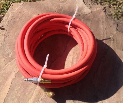 Flex-tech rt multipurpose 3/8&#034; i.d. hose 300psi 25 ft female-male quick connect for sale