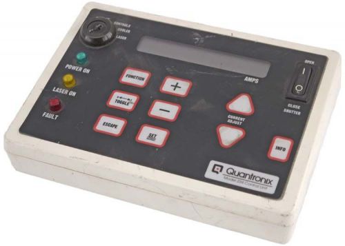 Quantronix 224 remote c/u industrial laser controller unit 0202-05616 no key for sale