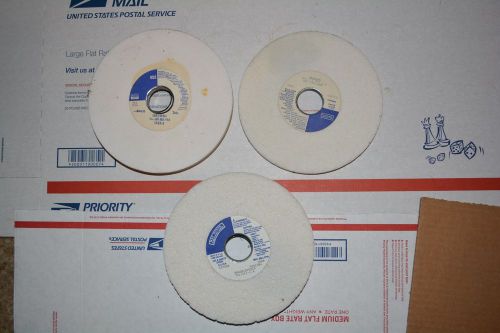 NEW LOT OF 5 MIXED GRINDING WHEEL 7X1/2X1-1/4 BAYSTATE 46 60 100 GRIT
