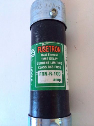 New! fusetron frn-r-100 100 amp fuse frnr100 for sale