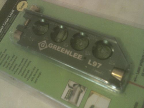 Greenlee L97 Mini Magnet Laser Level (Open Package--New Condition)