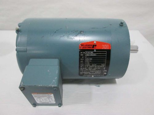 New reliance p14x1482 xe ac 1hp 230/460v-ac 1740rpm 143tc 3ph motor d366213 for sale