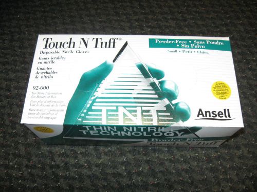 Ansell touch n tuff gloves &lt;&gt; lot of 10 boxes for sale