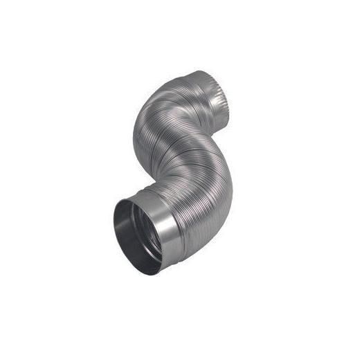 Deflecto am42 4-inch diameter by 2-feet semi-rigid flexible aluminum duct new for sale
