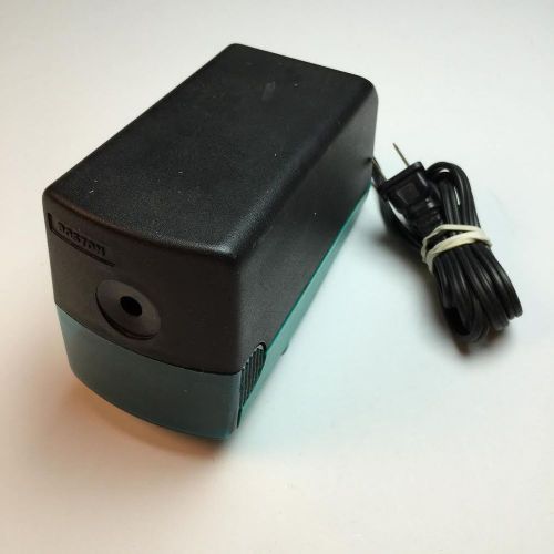 Boston Model 19 Electric Pencil Sharpener 296A Made in USA GREEN 2 Amp Motor