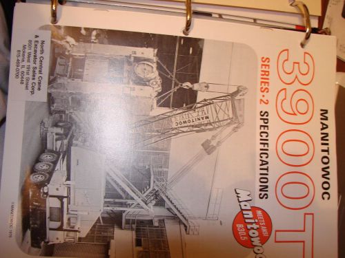 Manitowoc 3900T Sales Brochure