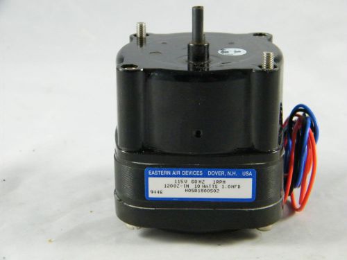 NEW ~  EASTERN AIR DEVICES ~  ELECTRIC MOTOR ~ PART # H05R1800S02 115V 60HZ 1RPM