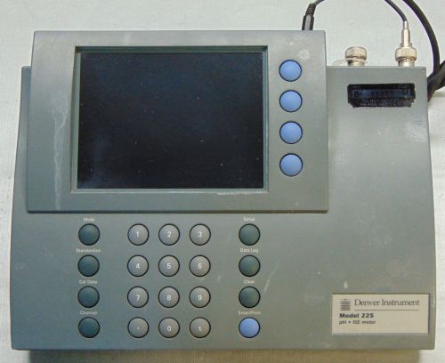 DENVER INSTRUMENTS 225 PH ISE METER with probe