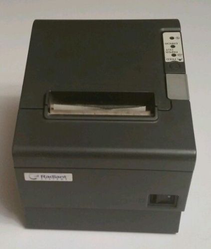 Epson p.o.s. thermal printer mode tm-t88iv     m129h in very good condition for sale
