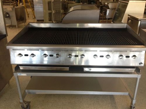 STAR 72&#034; WIDE RADIANT CHARBROILER COUNTERTOP NATURAL GAS ULTRA-MAX