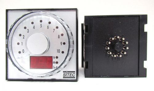SITEC 0-10 Range Timer For Spiral Mixers: VMI, Lucks, Sotoriva, Etc.