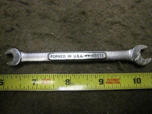 CRAFTSMAN 1/4&#034;-5/16&#034; OPEN ENDED WRENCH WORKS PERFECT USED