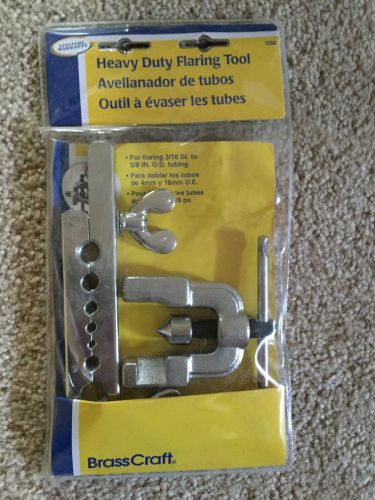 Brasscraft heavy duty flaring tool, new in package, t050 for sale