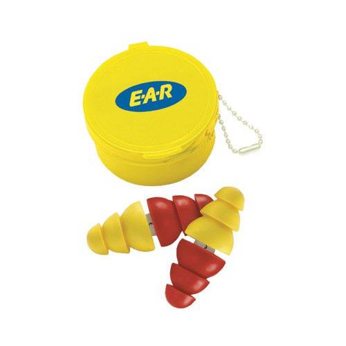 E·a·r arc™ earplugs - arc ear plug w/case and plastic chain nrr 22db for sale