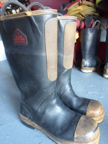 black diamond firefighter bunker boots size 10 wide