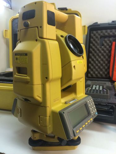 Topcon gts-823a 3&#034; complete robotic total station, surveying 1 month warranty for sale
