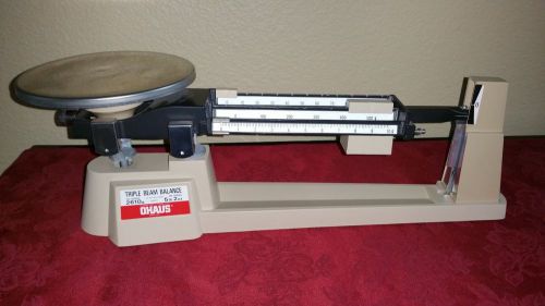 Ohaus Triple Beam Scale 2610g Model 750-S0 - with original box!