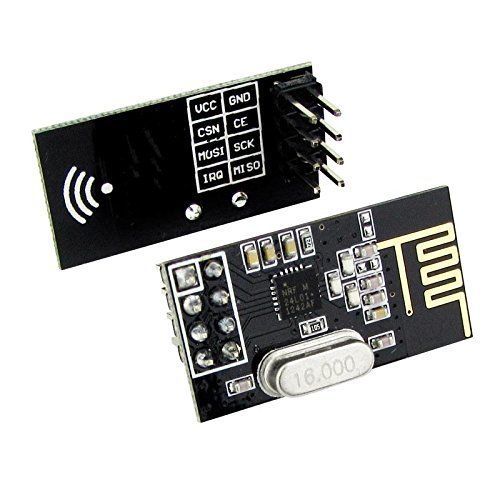 2pcs 2.4GHz Wireless Transceiver Module Arduino Compatible with builtin antenna