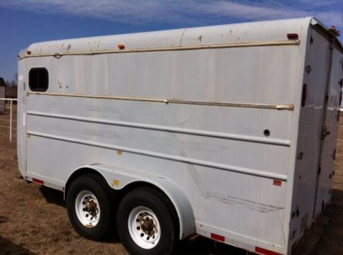 Comm. enclosed trailer with garnite roofing system/foam insulation spray rig for sale