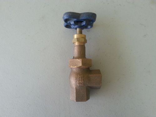 Nibco t375b angle globe valve, class 300, 3/8&#034; grainger 1wpt6 for sale