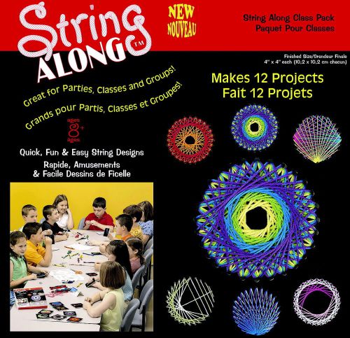 Janlynn String Art Classroom Pack, 4 X 4 Inches
