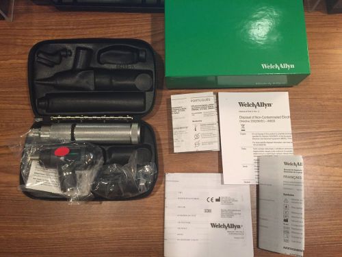 Welch Allyn Ophthalmoscope Otoscope Diagnostic Set 97150-M BRAND NEW