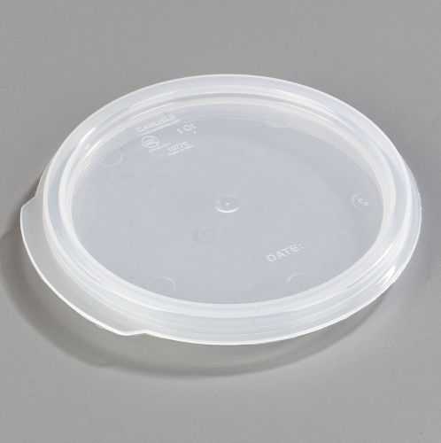 Storplus™ storage container polypropylene round lid set of 12 for sale