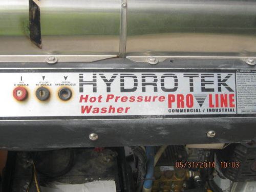 Hydro tek hot water pressure washer ( local pickup only ) for sale
