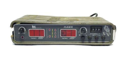 Kustom Signals HAWK / H.A.W.K. Traffic Radar System Unit with Car Power Supply