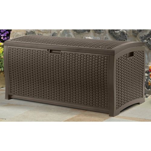 Suncast DBW9200 Box Storage Yard Garden Lawn Outdoor Patio Cabinet Home Prim