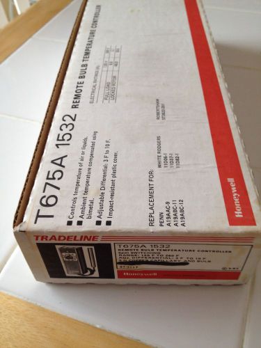 Honeywell Remote Bulb Temperature Controller, T675A 1532