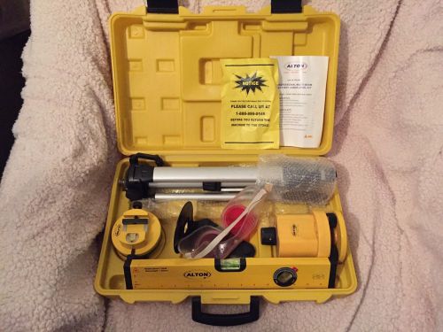 Alton Professional Multi-Beam &amp; Rotary Laser Level Kit + Case 132300
