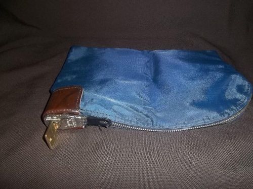 Never used mmf industries nylon locking money bag 10 1/2 x 8 inches for sale
