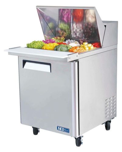 Turbo air 28&#034; mega top sandwich salad prep cooler 12 pans mst-28-12 for sale