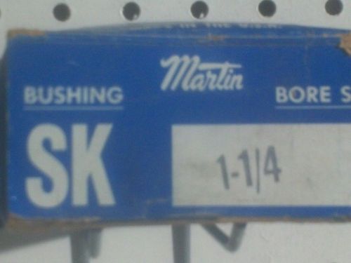MARTING SK-1-1/4  QD BUSHING WITH KEYWAY 1-1/4&#034; BORE