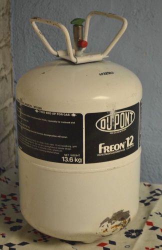 Dupont freon 12 r12 refrigerant 16lbs/14oz proper storage guaranteed ships 48! for sale