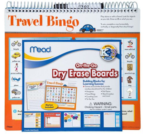 Mead Dry Erase On-the-Go Board, Grades K-3 (54232)
