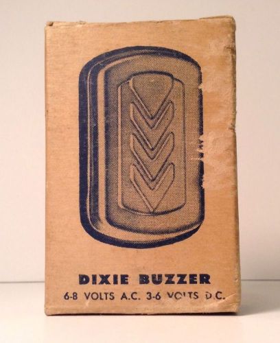 Vintage NIB Edwards Dixie Buzzer No. 725