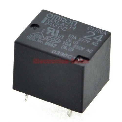 20x omron spdt 10a power relay, g5la-14 24vdc, pcb mount. for sale