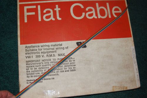 Appliance &amp; Computer Flat Cable, 3M,  3302/9, 28AWG, .050 Pitch 300 FT, NOS
