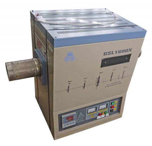 Mti gsl1600x industrial lab temp control heavy-duty 1600°c vacuum tube furnace for sale