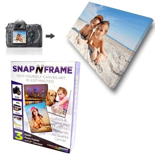 3 Pc Snape N Frame - Custom Canvas Prints - Photo Canvas Print