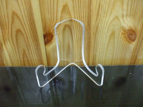 Clear Acrytlic Desk Frame Picture Brochure Book Card Stand Holder Display Easel