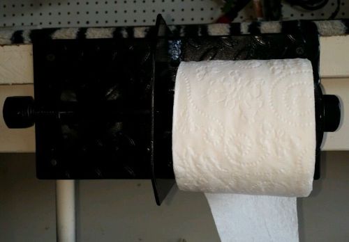 Heavy duty double roll toilet paper holder