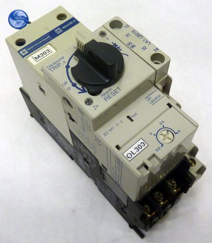 Telemecanique square d integral 18 motor starter switch ld1-lb030 la1-lb019 for sale